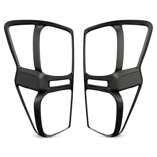 YCSUNZ 4x4 Accessories for Isuzu DMAX 2020-2022 - Black Taillight Headlamp Cover Trim