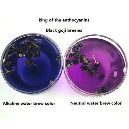 Wild Natural Low Agricultural Residues Sun Dried Style Organic Black Wolfberry