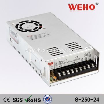 Constant voltage 250w 24v 10a power supply