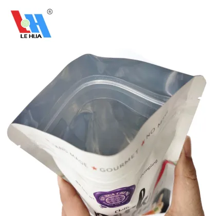 Custom Flat Bottom Foil Pouches for Delicatessen