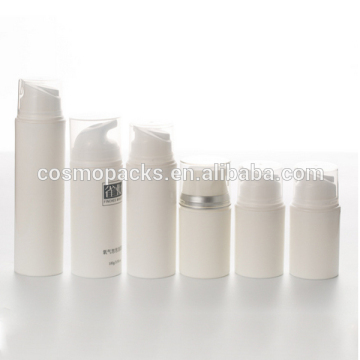 Uses of Plastic in Daily Life Wholesale White Cream Empty Plastic Airless Lotion Pump Bottles