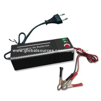 12/220V battery chargers for cars, with 120/60 or 230V AC/50Hz input voltage