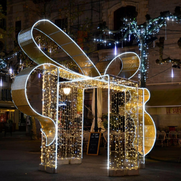Festival Giant Blinking Gift Box for Christmas Party Decoration
