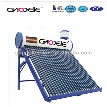 High Efficient Solar Water Heater with 20 meters Copper coil