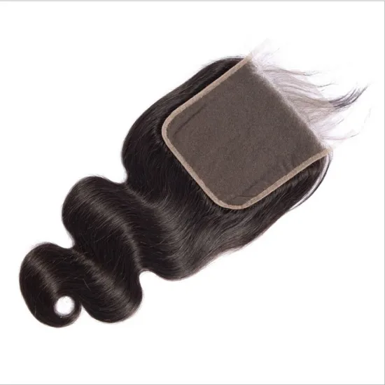 YS Wig Pre Plucked Brazilian Body Wave Lace Closure Non Remy Human Hair Closure 5x5 Lace Closure With Baby Hair