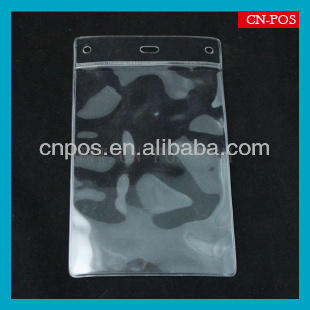 supermarket plastic card holder for hanigng holding