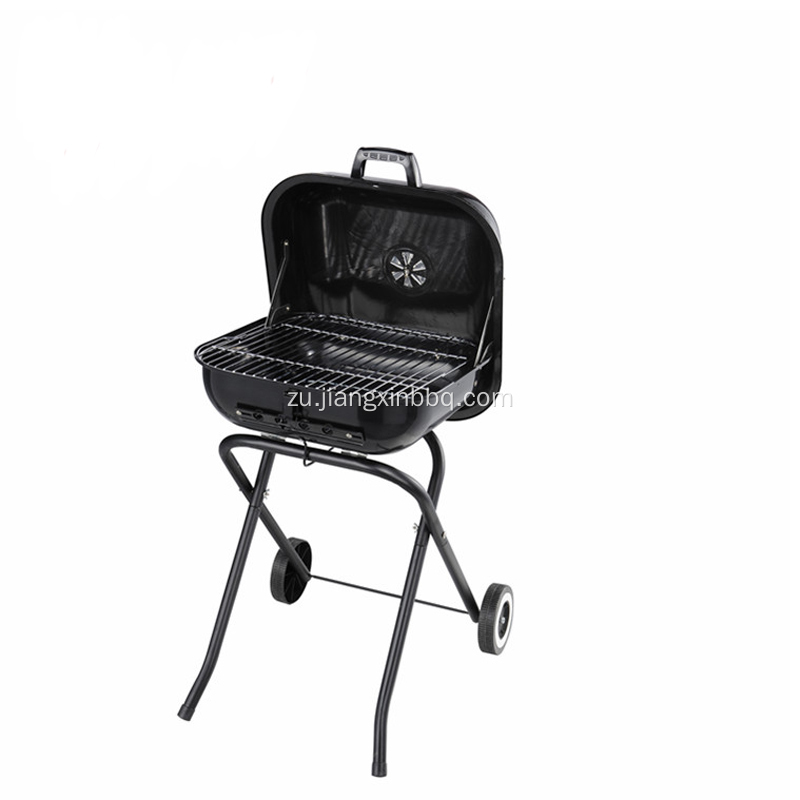 18&quot;I-square Foldable Charcoal Grill eneTrolley