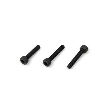 Μαύρο Hex Socket Cup Head Screws με knurled