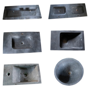Samistone Marmor sinkt Natursteinwaschbecken