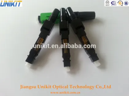 Low insertion loss FTTx sc/apc fast connector ,fast field assembly connector ,fiber optic assembly