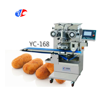 Hotsale Commercial Small Potato Croquette Automatic Encrusting Machine