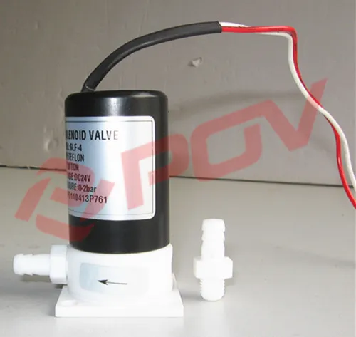 plastic acid proof dc24v solenoid valve