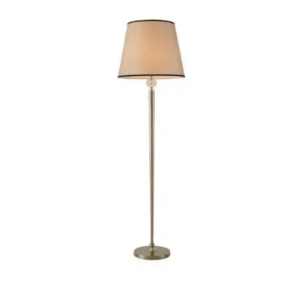 Cheap white iron fabric down light floor lamp