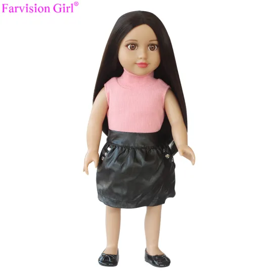 18 inch perfect girl doll vinyl