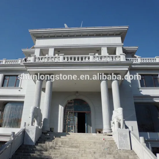 White granite carving wall stone,White granite wall cladding