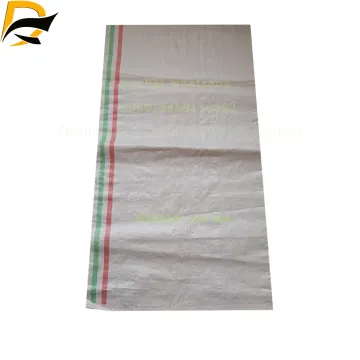 Green PP Woven Bags - 25kg and 50kg Sacks for Fertilizer, Sugar, Feed, Rice, Maize