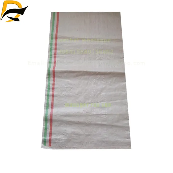 Green PP Woven Bags - 25kg and 50kg Sacks for Fertilizer, Sugar, Feed, Rice, Maize