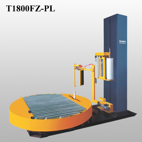 Enrubanneuse de plateau tournant en ligne automatique standard