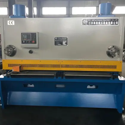 ht-metalforming QC11Y-10X2500 aluminum cutting machine metal
