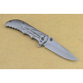 All Metal Steel Spring Assisted Pocket Knife