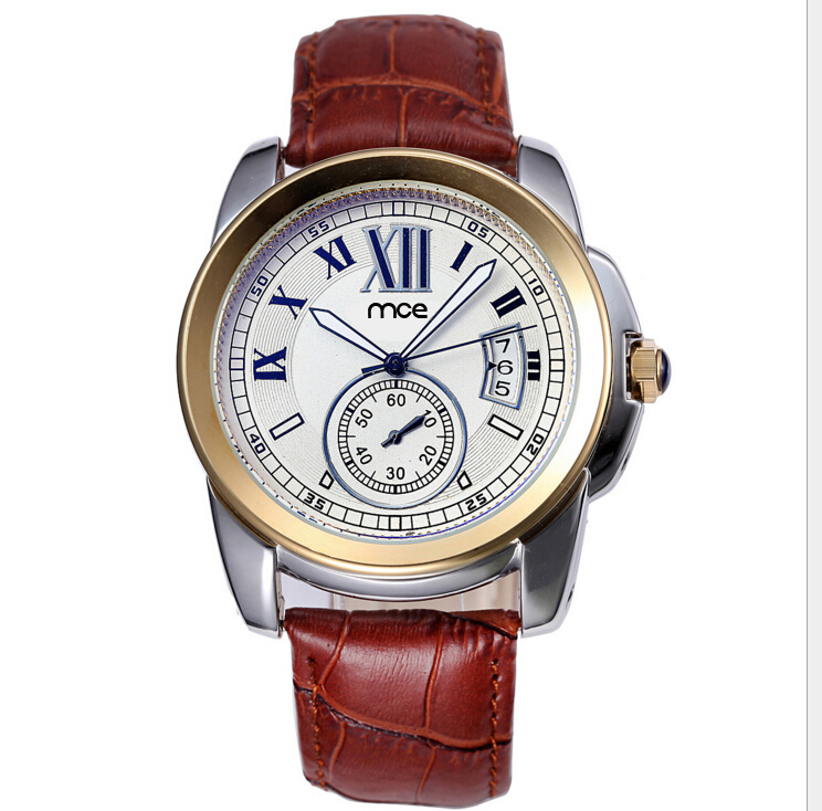 2017 New OEM Logo Watches Genuine Leather