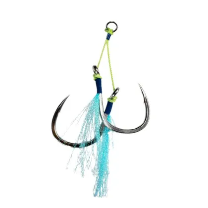 High Strength BKK Assist Hook for Deep Sea Tuna Jigging