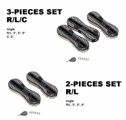 Water Sports Surfing Accessory: FCS II and FCS 1 Surf Board Fin Boxes, Fin Plugs