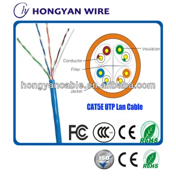 Factory supply Lan Cable CAT5e Cable UTP CAT5e Cable for Gigabit Ethernet