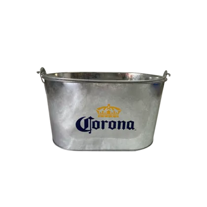 iron bucket wholesale beer bucket with bottle opener