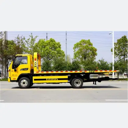 Hot Selling JAC 4*2 LHD Flatbed Wrecker Towing Truck