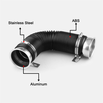 Adjustable intake expansion tube pressurized intake hose