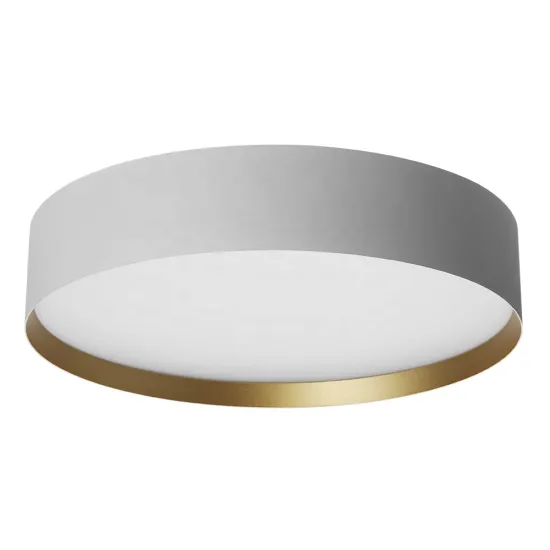 Suspend Surface Mounted Ceiling Light - Round Moon Light LED Anti-Glare Pendant for Bedroom and Living Room