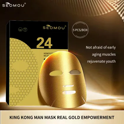 SEOMOU Korean Sheet Facial Mask: Hydrating, Natural Organic Skincare Product for Mask Care