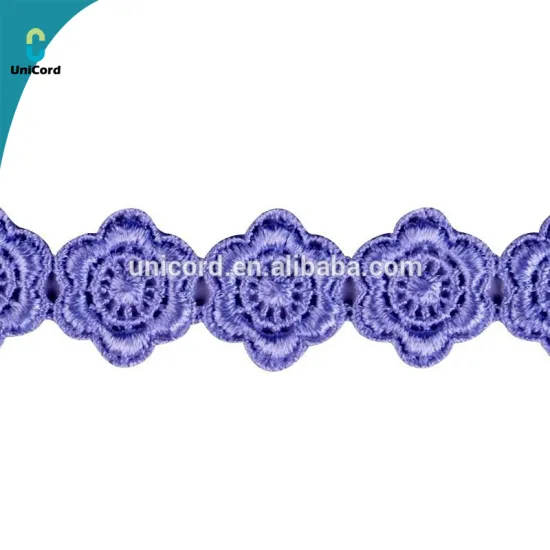 High quality new design water soluble lace chemical lace