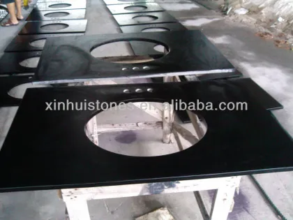 China black granite vanity tops
