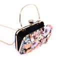 Haute Couture Floral embrague Bolso Bolsa Mujeres