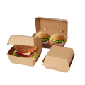 Gıda Ambalajı için Premium Oluklu Hamburger Kutuları