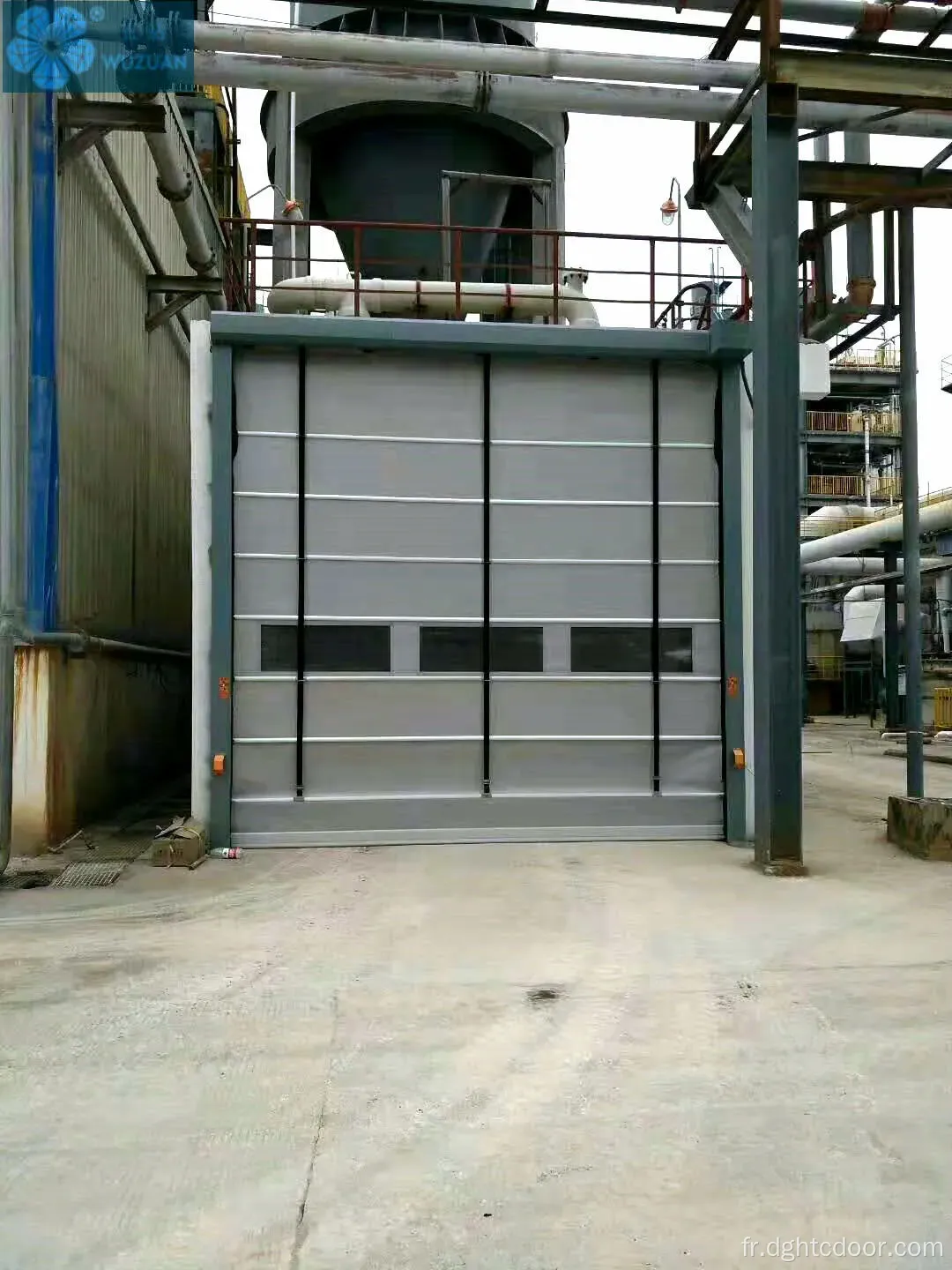 PVC High Speed ​​Stacking Pliant Warehouse Door