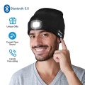 Earphone topi Bluetooth dengan LED Untuk Outdoor
