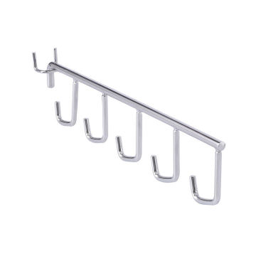 Factory Direct Metal Pegboard Hooks for Garage & Shop Displays - 6 Inch Peg Hook