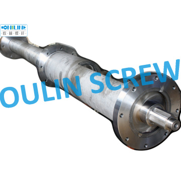 120/205 Jenis Conical Single Extrusion Screw Barrel untuk Granulasi/ Pelet Kitar Semula