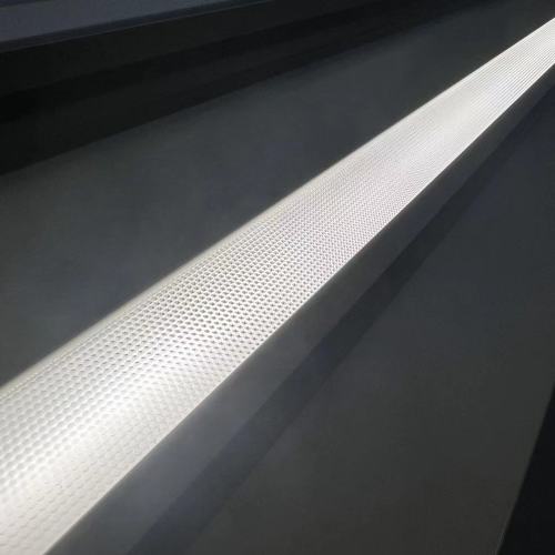 Black White Retail Store Track Lighting