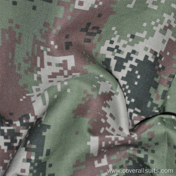 High quality fire retardant blue camouflage fabric