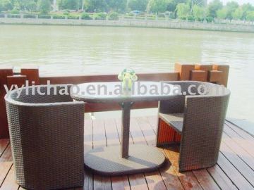 synthetic rattan outdoor furniture