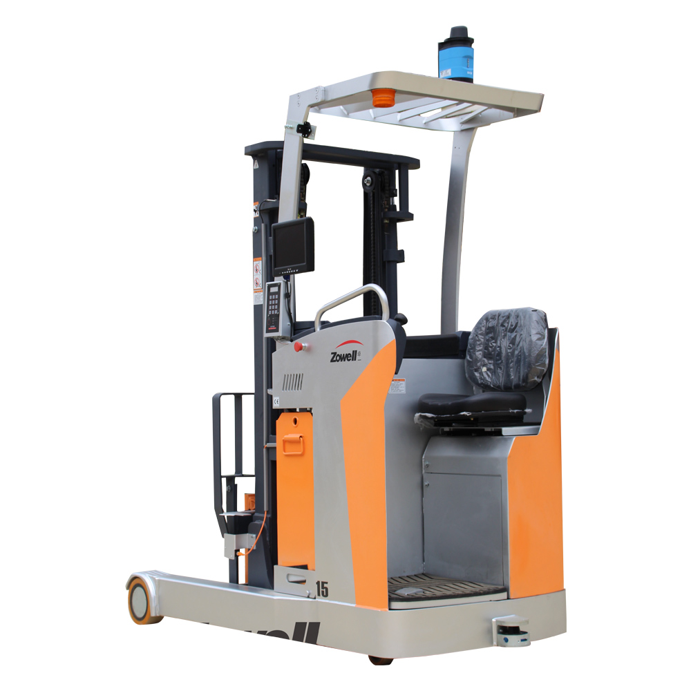 Lithium Battery Sit-on Reach Truck with EPS