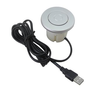 Round shape Pop up sofa USB charging socket/sofa hidden install pop up socket