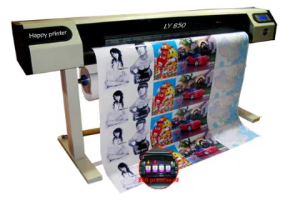 4 Color  LY-850 Inkjet Printer silmar with Kodak 1200iEncad Novajet 850 880 1000i printer