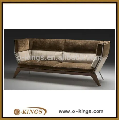 velvet high end sofa