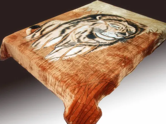 New Design 100% Polyester Animal Pattern Blanket
