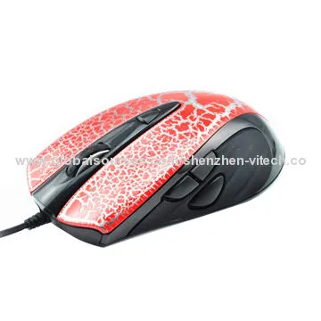Wired Laser Profess Tracking Method Optical Gaming Mouse with Avago Exclusive Laser Engine